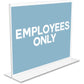 Deflecto Classic Image Double-Sided Sign Holder - 69301
