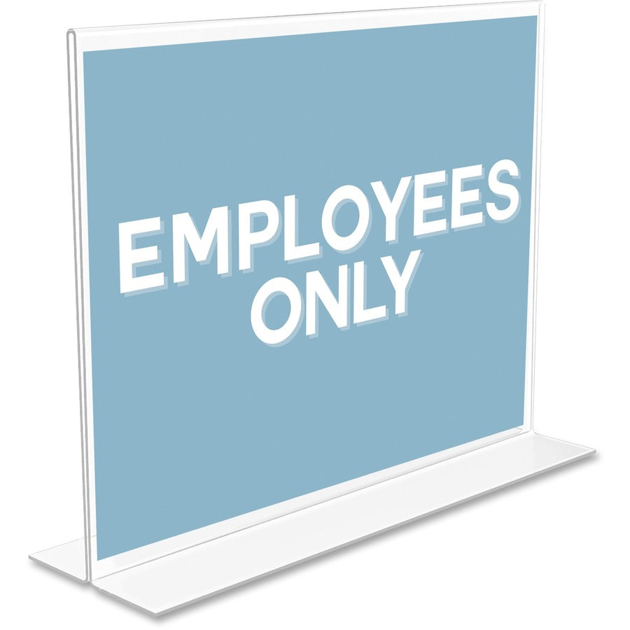 Deflecto Classic Image Double-Sided Sign Holder - 69301
