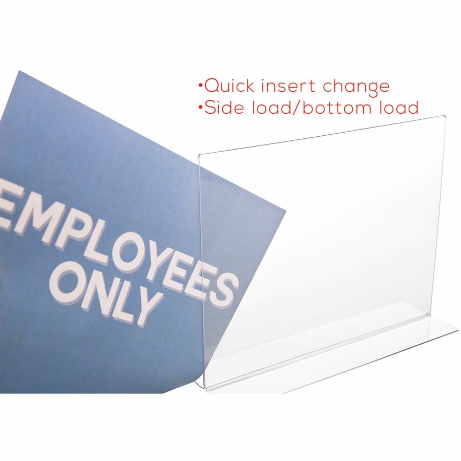 Deflecto Classic Image Double-Sided Sign Holder - 69301