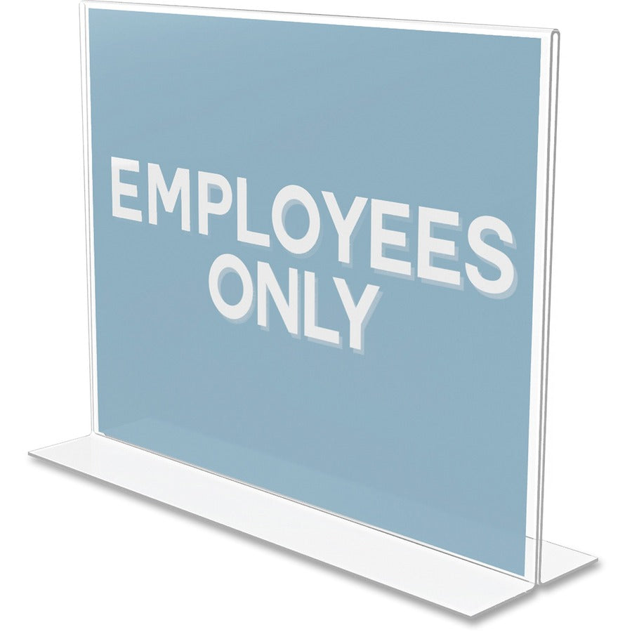 Deflecto Classic Image Double-Sided Sign Holder - 69301