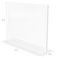 Deflecto Classic Image Double-Sided Sign Holder - 69301
