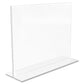 Deflecto Classic Image Double-Sided Sign Holder - 69301