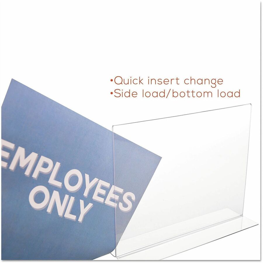 Deflecto Classic Image Double-Sided Sign Holder - 69301