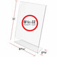 Deflecto Classic Image Slanted Sign Holder - 69701