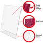 Deflecto Classic Image Slanted Sign Holder - 69701