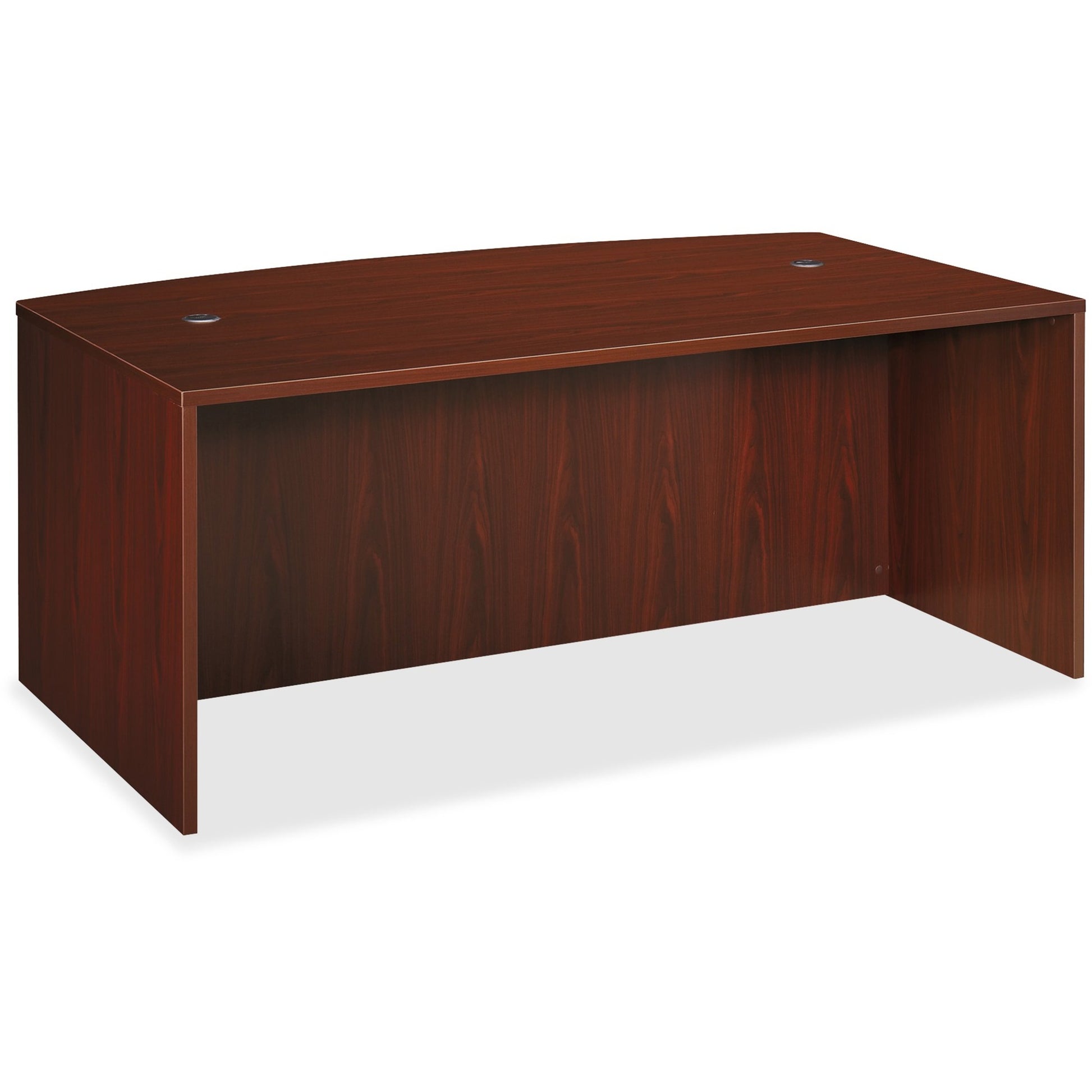 HON Bow Front Desk Shell, 72"W