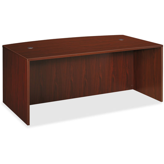 HON Bow Front Desk Shell, 72"W