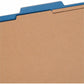 Smead SafeSHIELD 2/5 Tab Cut Letter Recycled Classification Folder - 14032