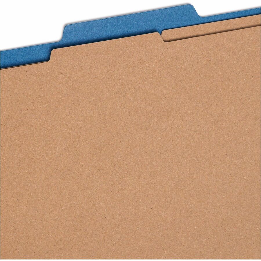 Smead SafeSHIELD 2/5 Tab Cut Letter Recycled Classification Folder - 14032