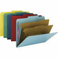 Smead SafeSHIELD 2/5 Tab Cut Letter Recycled Classification Folder - 14034