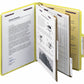 Smead SafeSHIELD 2/5 Tab Cut Letter Recycled Classification Folder - 14034