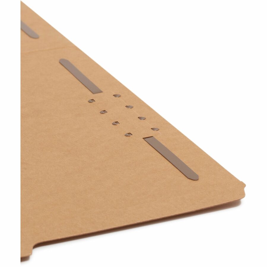 Smead 2/5 Tab Cut Letter Recycled Fastener Folder - 14880