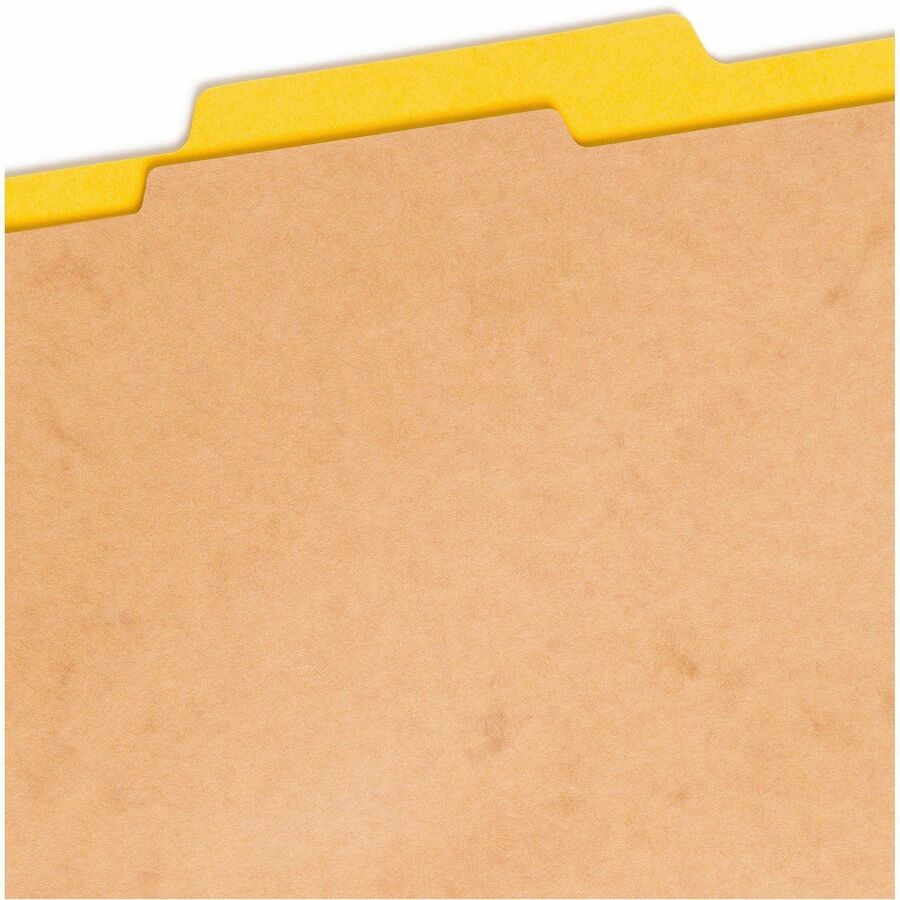 Smead SafeSHIELD 2/5 Tab Cut Legal Recycled Classification Folder - 18734