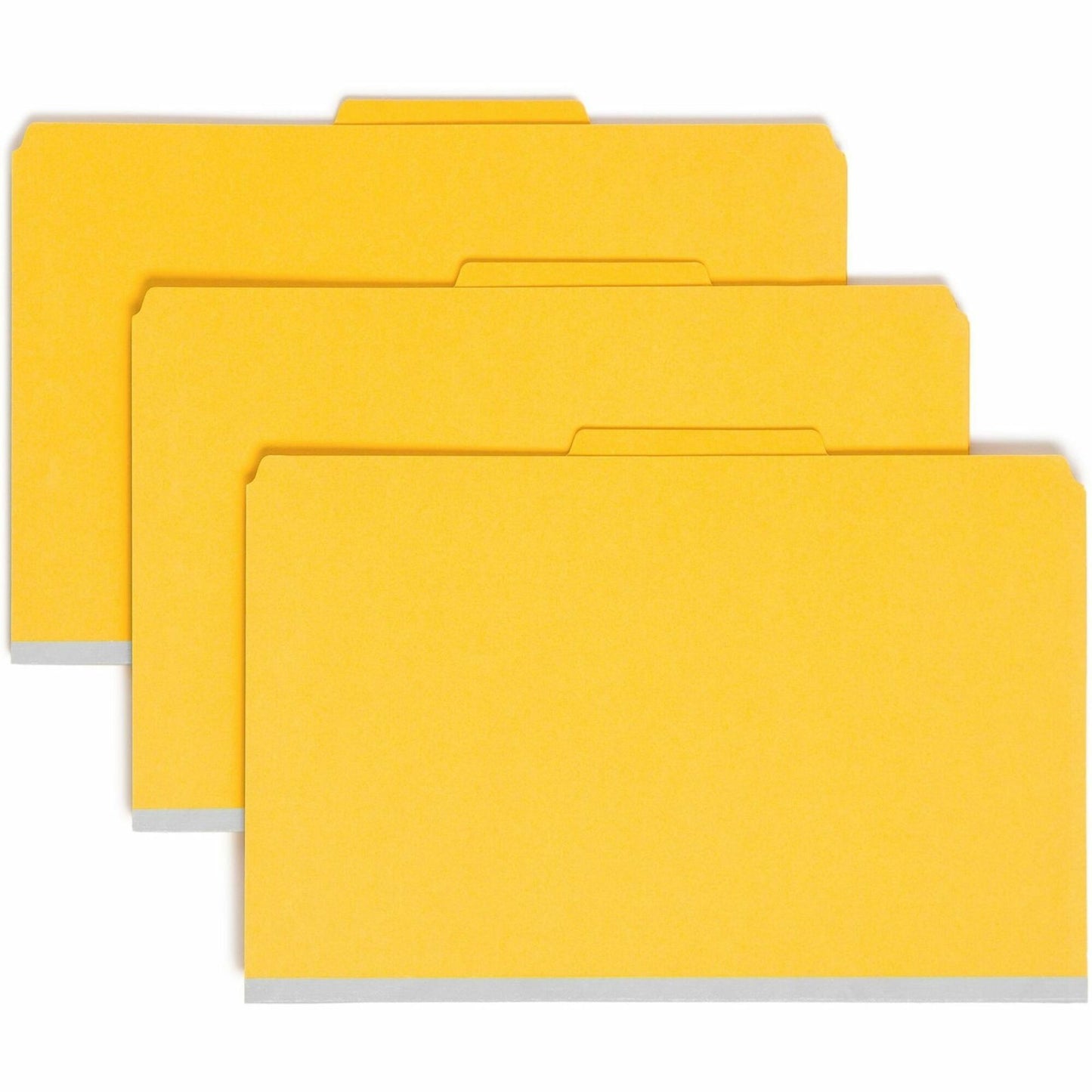 Smead SafeSHIELD 2/5 Tab Cut Legal Recycled Classification Folder