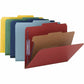 Smead SafeSHIELD 2/5 Tab Cut Legal Recycled Classification Folder - 18734
