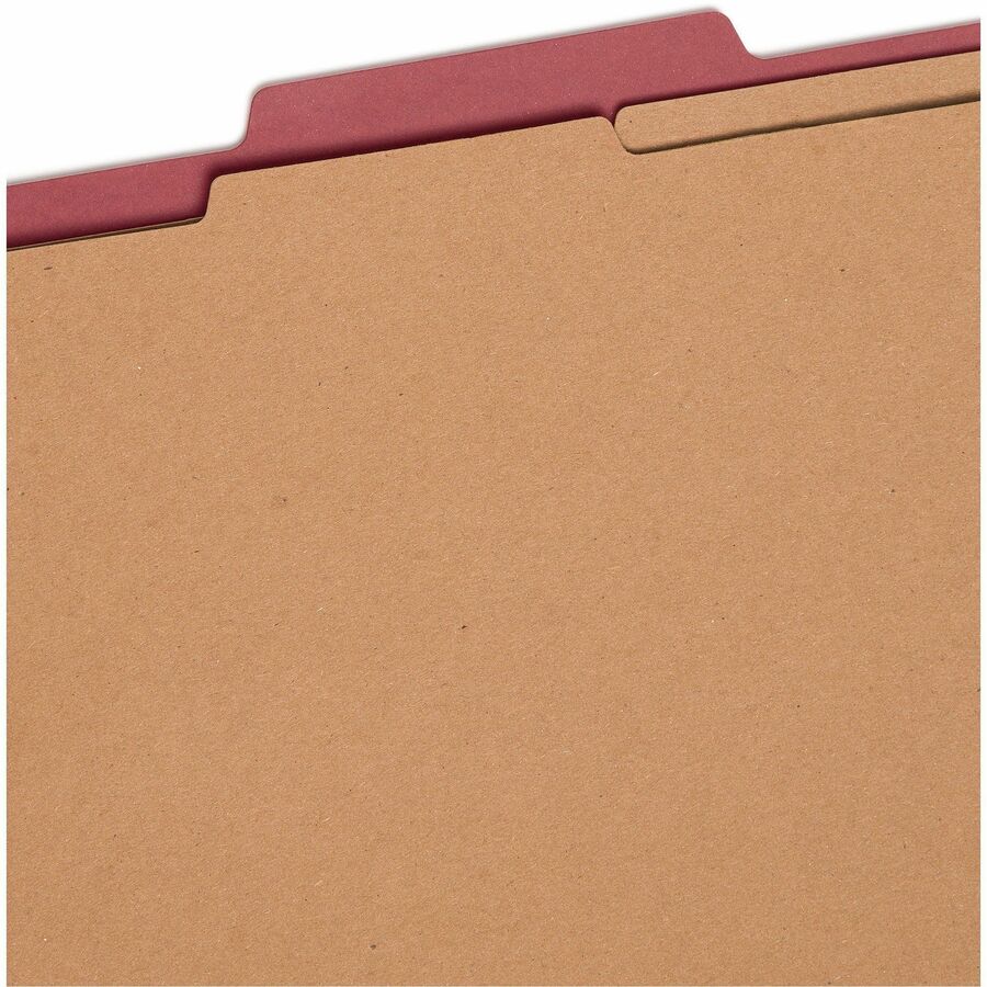 Smead SafeSHIELD 2/5 Tab Cut Legal Recycled Classification Folder - 19031