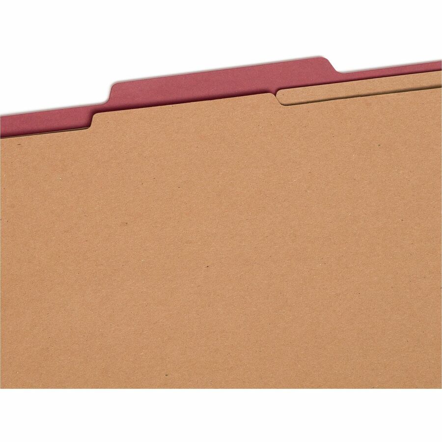Smead SafeSHIELD 2/5 Tab Cut Legal Recycled Classification Folder - 19031
