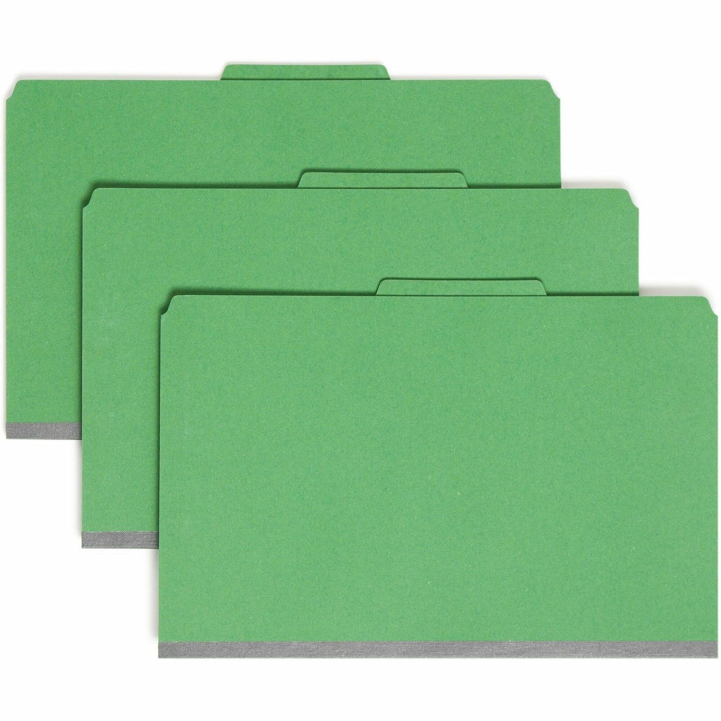 Smead SafeSHIELD 2/5 Tab Cut Legal Recycled Classification Folder