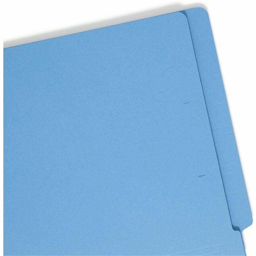 Smead Shelf-Master Straight Tab Cut Letter Recycled End Tab File Folder - 25010
