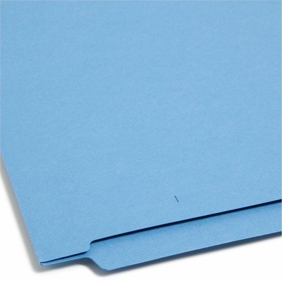Smead Shelf-Master Straight Tab Cut Letter Recycled End Tab File Folder - 25010