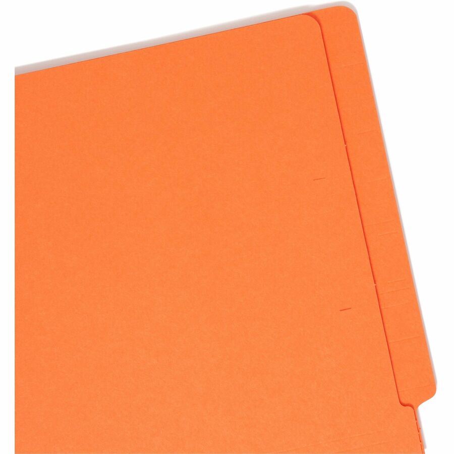 Smead Shelf-Master Straight Tab Cut Letter Recycled End Tab File Folder - 25510
