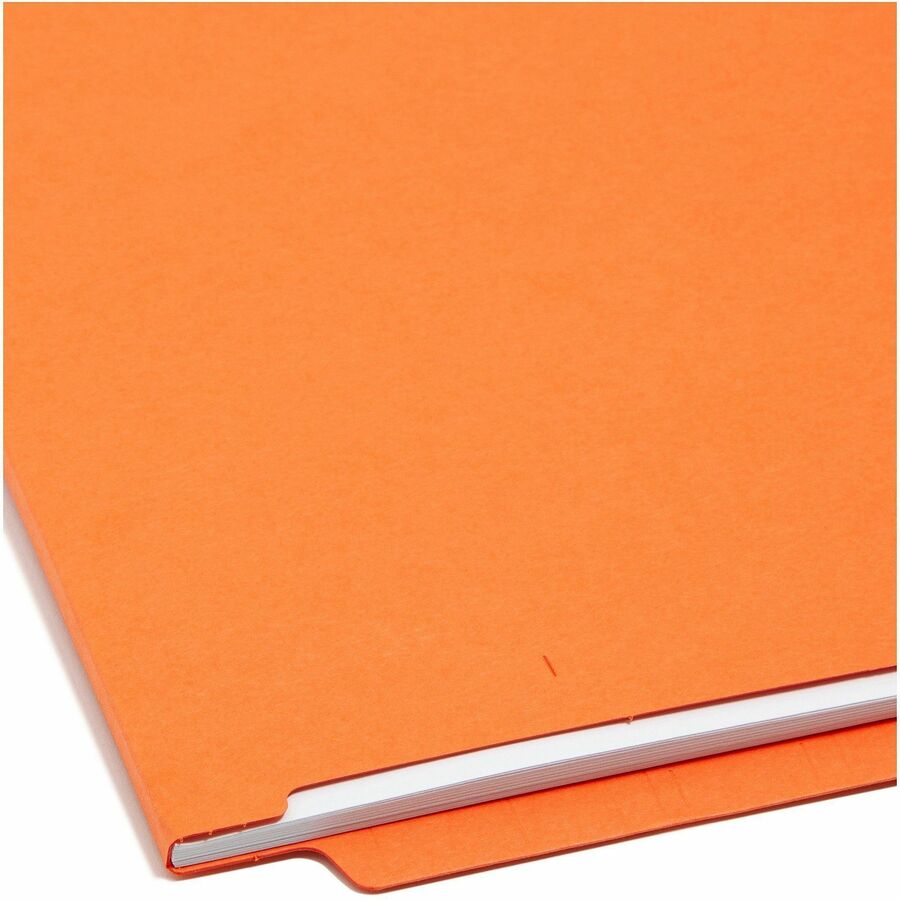 Smead Shelf-Master Straight Tab Cut Letter Recycled End Tab File Folder - 25510