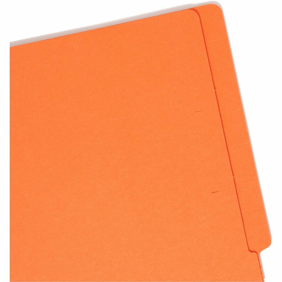 Smead Shelf-Master Straight Tab Cut Letter Recycled End Tab File Folder - 25510