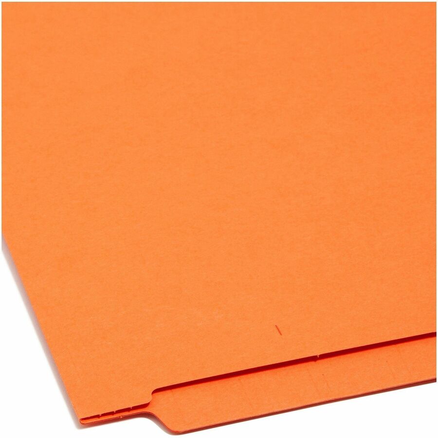 Smead Shelf-Master Straight Tab Cut Letter Recycled End Tab File Folder - 25510