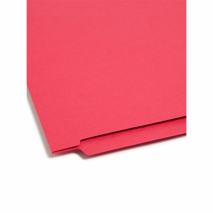 Smead Shelf-Master Straight Tab Cut Letter Recycled End Tab File Folder - 25710