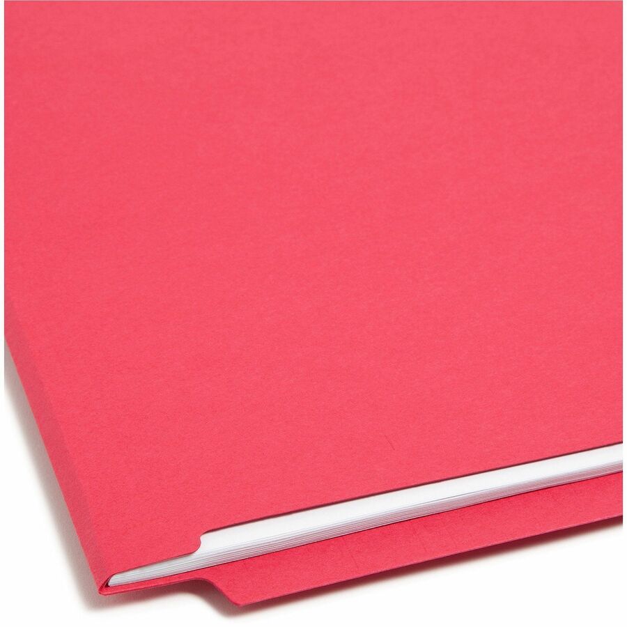 Smead Shelf-Master Straight Tab Cut Letter Recycled End Tab File Folder - 25710