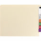 Smead Straight Tab Cut Letter Recycled Fastener Folder - 34116