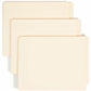 Smead Straight Tab Cut Letter Recycled Fastener Folder