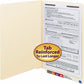 Smead Straight Tab Cut Legal Recycled Fastener Folder - 37110