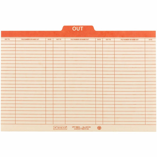 Smead 1/5 Tab Cut Legal Recycled Top Tab File Folder