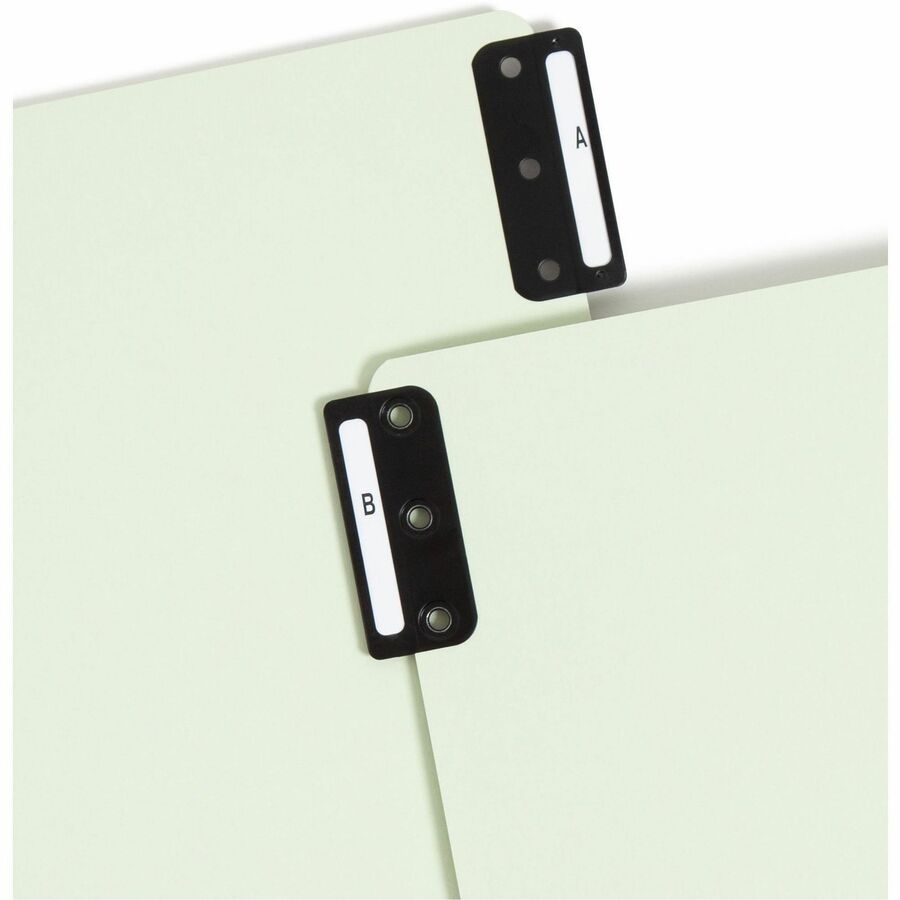 Smead 100% Recycled Filing Guides with Vertical Extra-Wide Blank Tab - 61676
