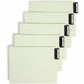 Smead 100% Recycled Filing Guides with Vertical Extra-Wide Blank Tab
