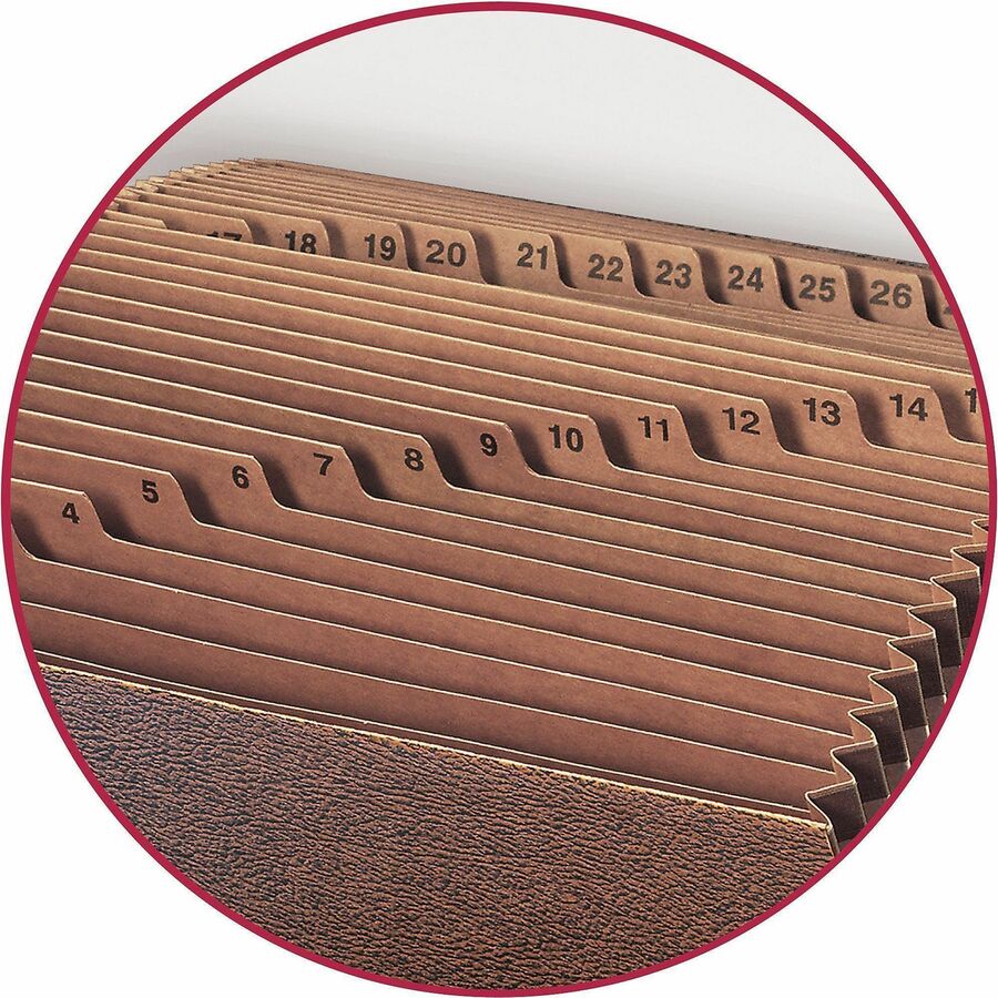 Smead TUFF Letter Recycled Expanding File - 70467