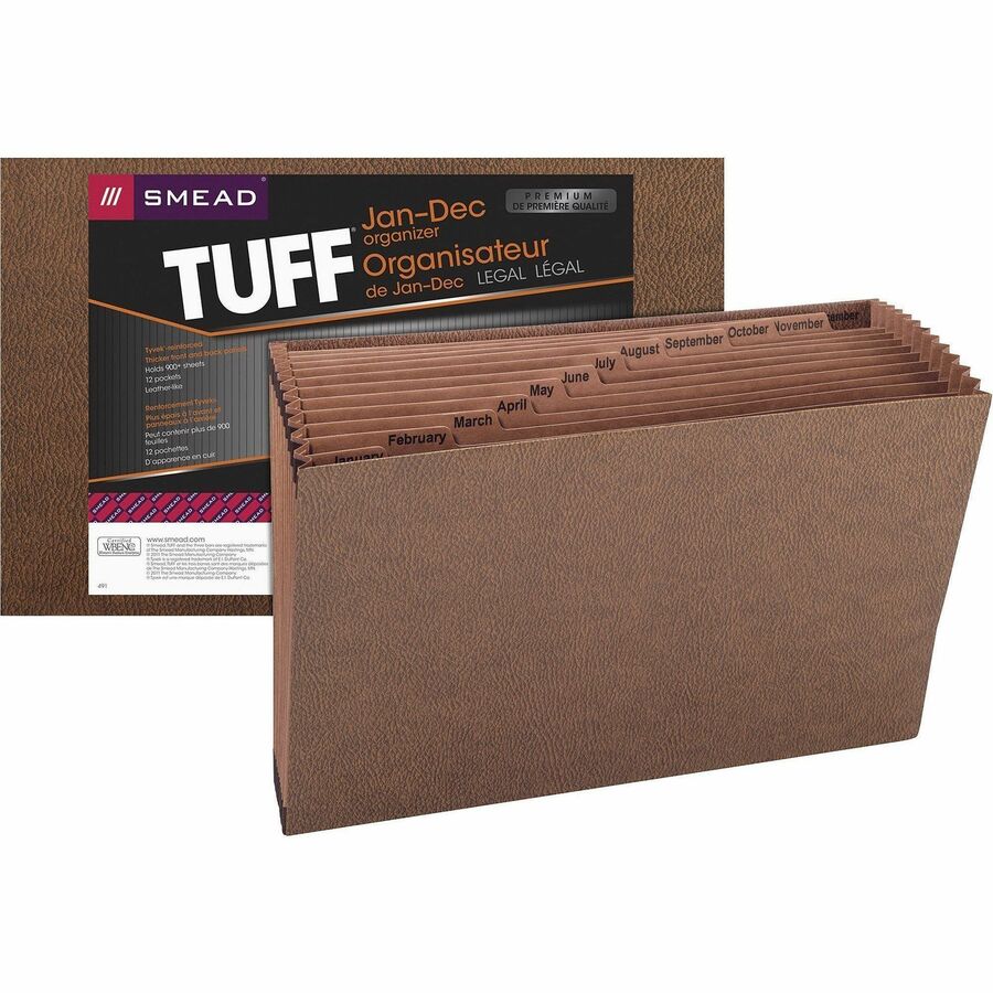 Smead TUFF Legal Recycled Expanding File - 70490