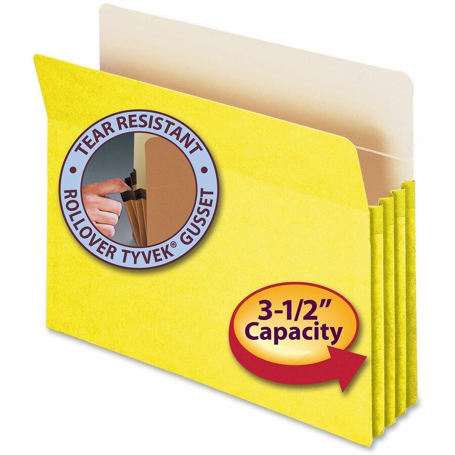 Smead Straight Tab Cut Letter Recycled File Pocket - 73233