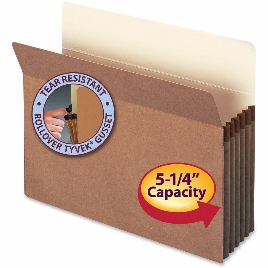 Smead Straight Tab Cut Letter Recycled File Pocket - 73234