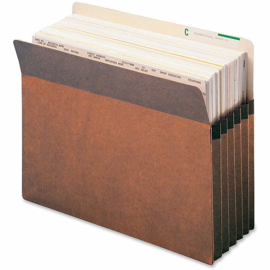 Smead Straight Tab Cut Letter Recycled File Pocket - 73234