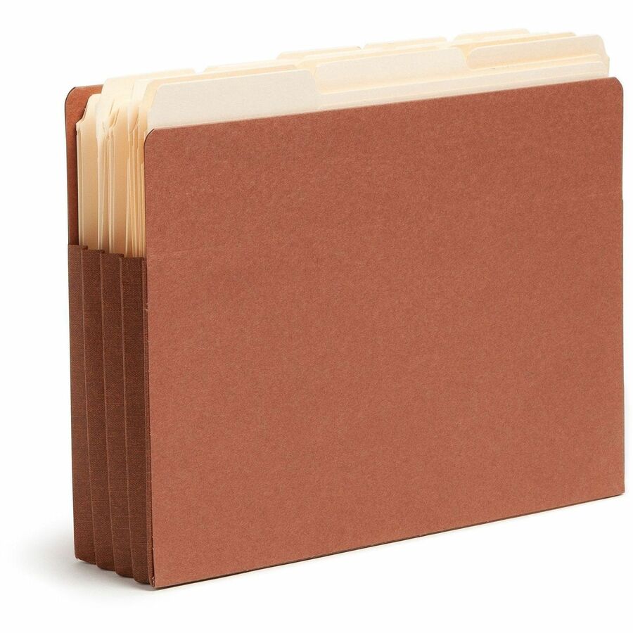 Smead TUFF Straight Tab Cut Letter Recycled File Pocket - 73780
