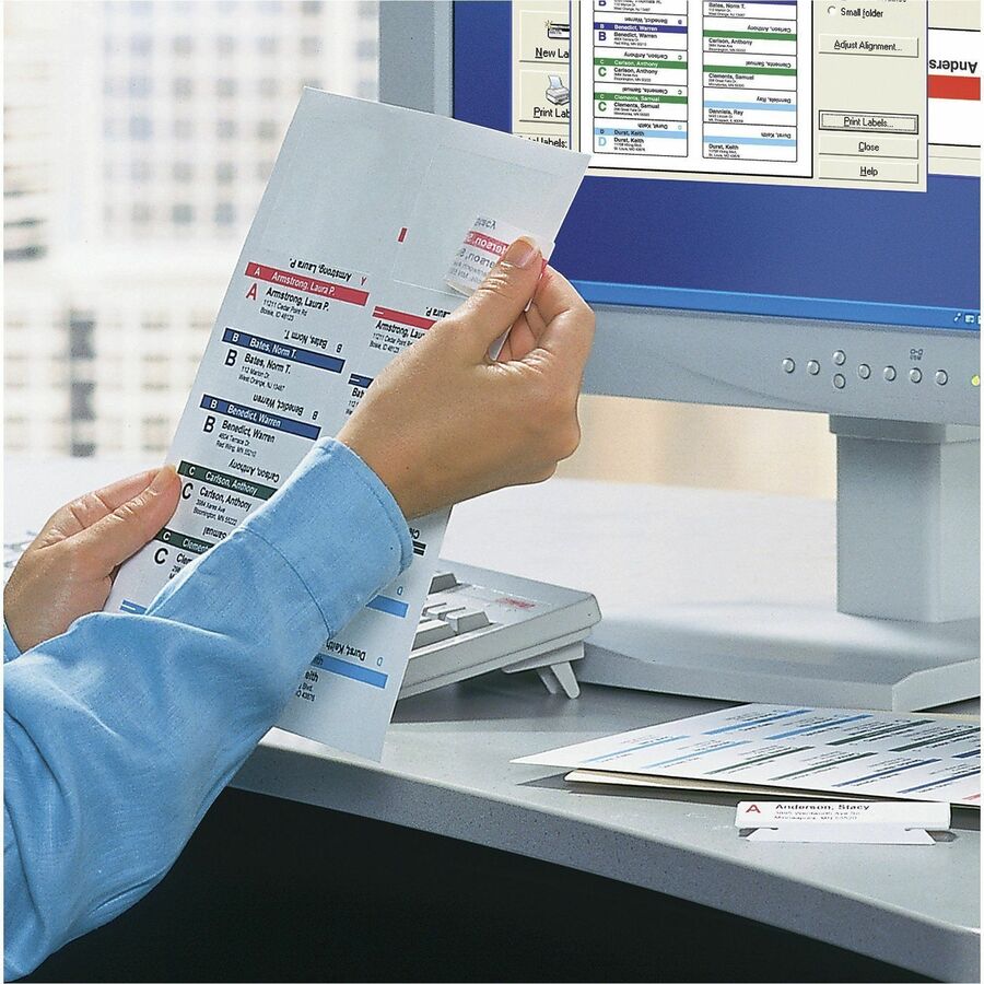 Smead Viewables Multipurpose Labels for Hanging Folders - 64915