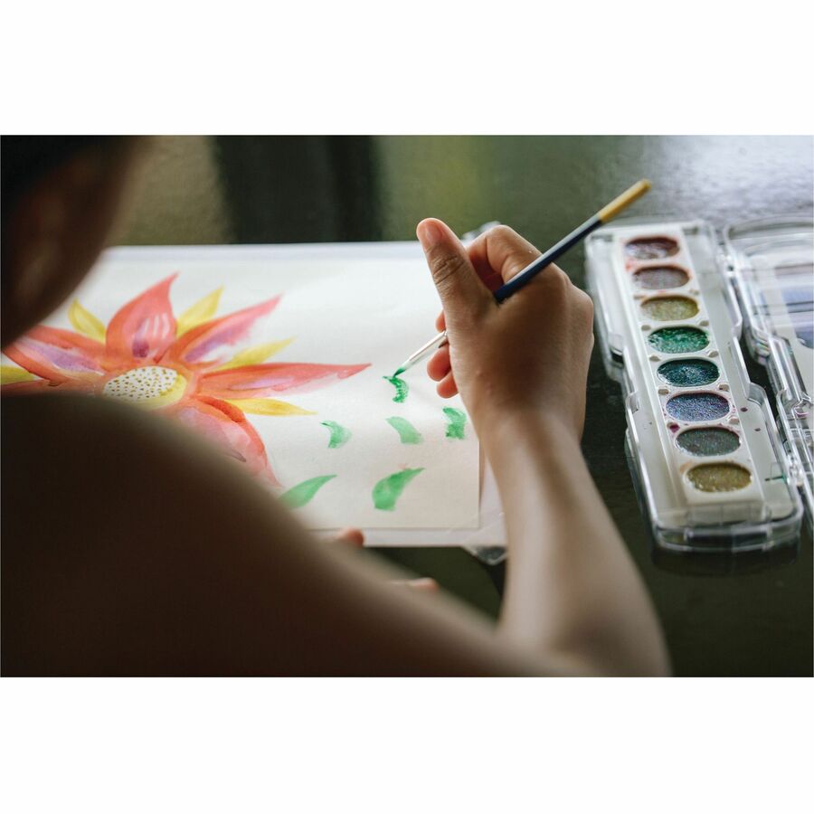 Prang Glitter Watercolors Set - 80515
