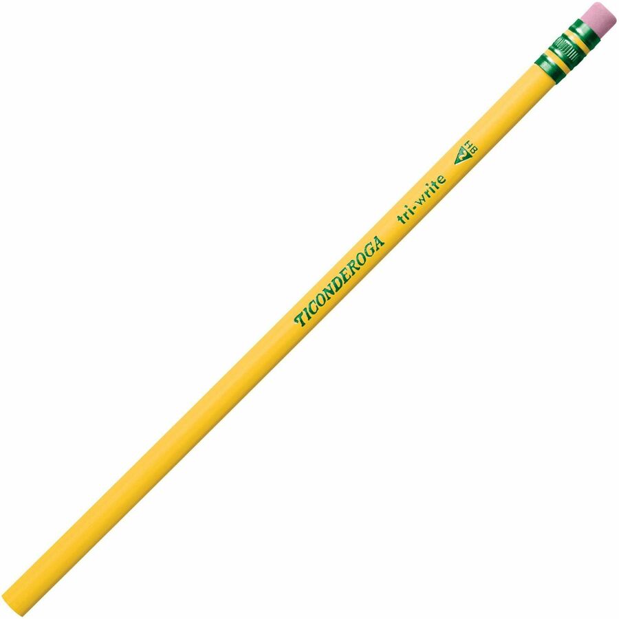 Ticonderoga Tri-Write Wooden Pencils - 13856