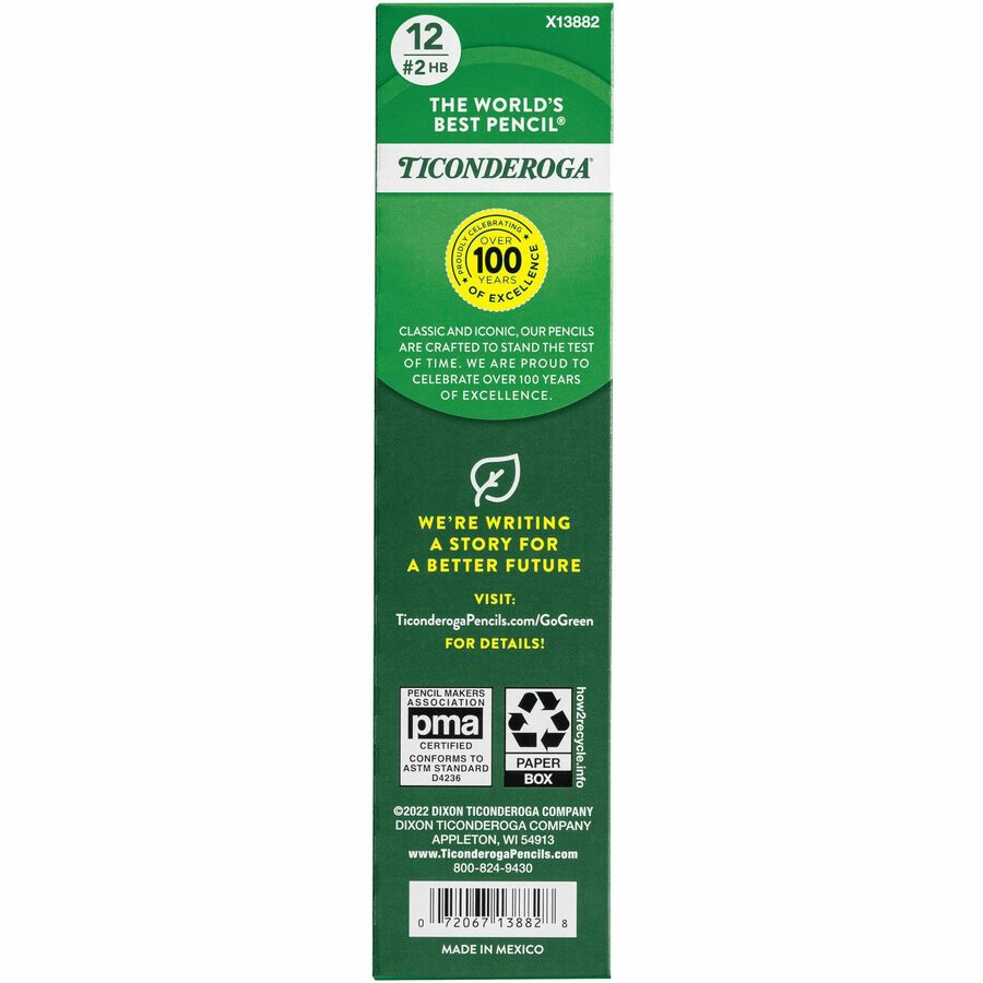 Ticonderoga Wood-Cased Pencils - 13882