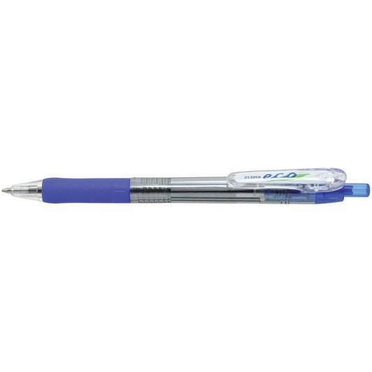 Zebra Pen Eco Jimnie Clip Retractable Ballpoint Pens