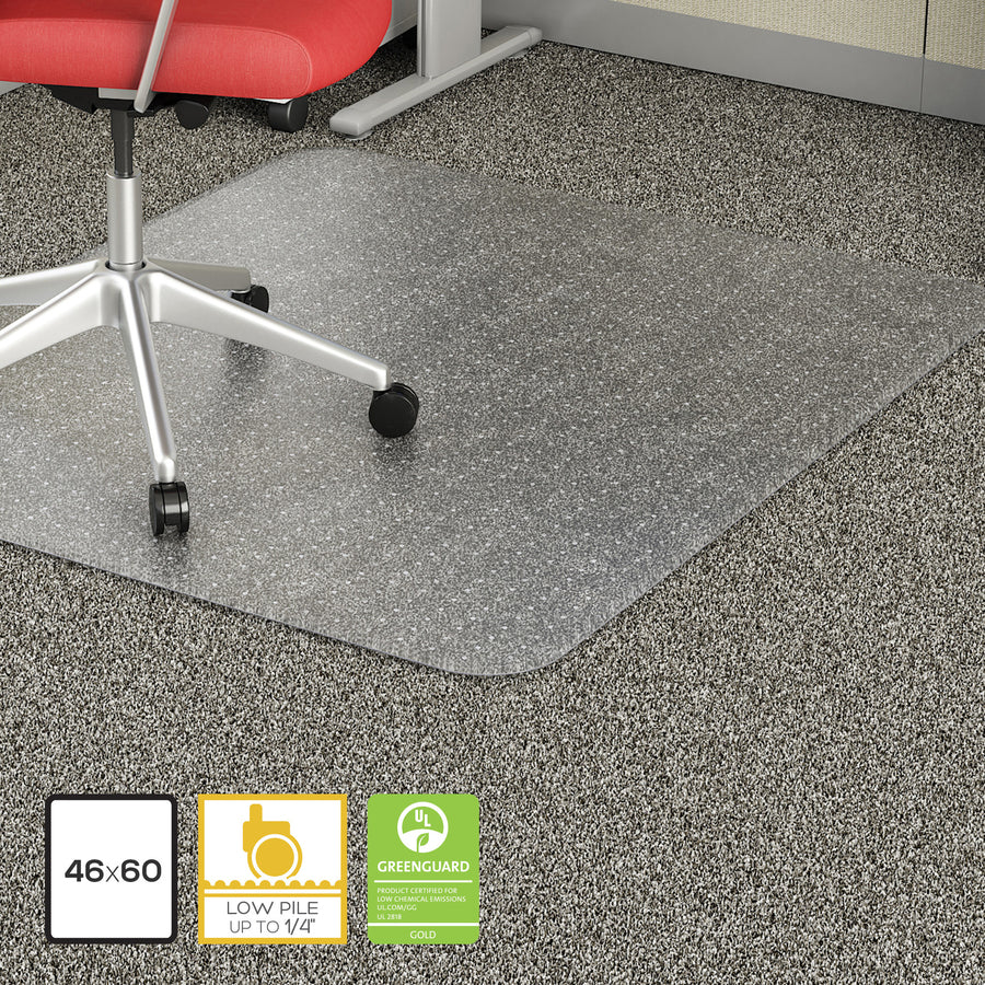 Lorell Low-Pile Economy Chairmat - 02158