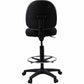 Lorell Millenia Series Adjustable Task Stool with Back - 80008