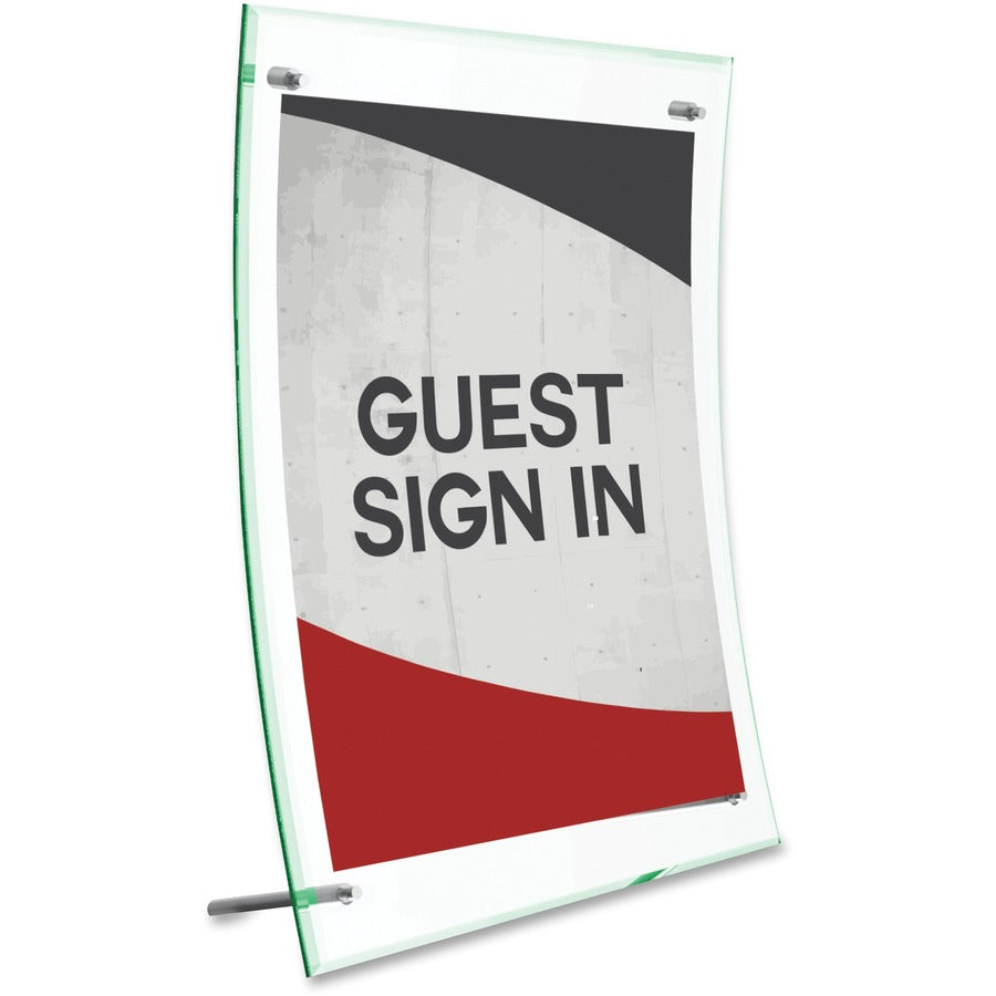 Deflecto Superior Image Curved Edge Sign Holder - 799783